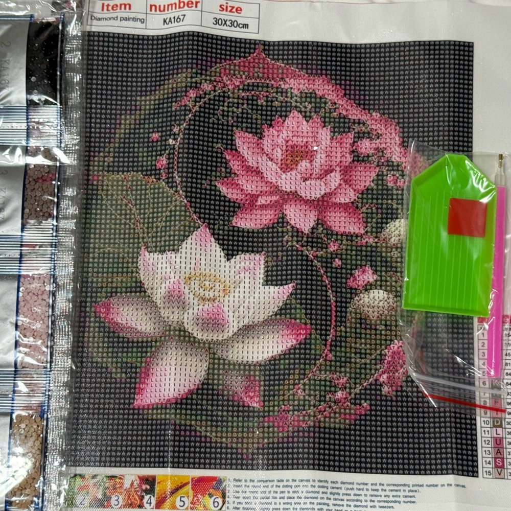 Floral Diamond Painting Kit